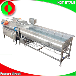 Machine industrielle de lavage de fruits et légumes à l'ozone vortex