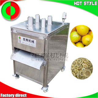 Trancheuse de citron entièrement automatique trancheuse de citron trancheuse de banane cuisine Équipement alimentaire