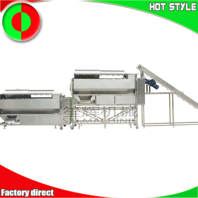 Appareil de pelage machine